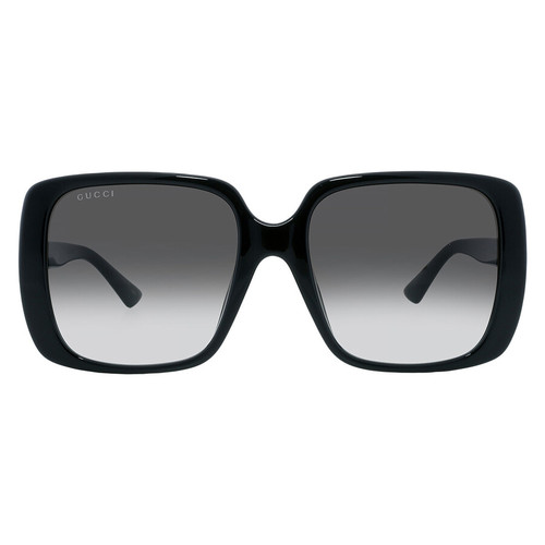 GUCCI Grey Square Ladies Sunglasses GG0632SA 001 56
