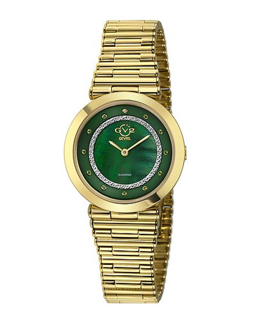 GV2 BY GEVRIL Women's Burano Diamond Watch 34 mm