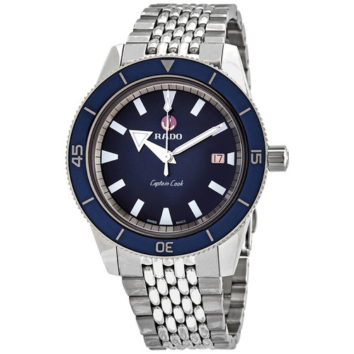 RADO  Captain Cook Automatic Blue Dial Men's Watch RADO  Captain Cook Automatic Blue Dial Men's Watch