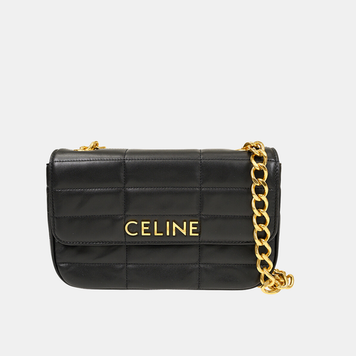 CELINE  Chain Shoulder Bag In Quilted Goatskin CELINE  Chain Shoulder Bag In Quilted Goatskin