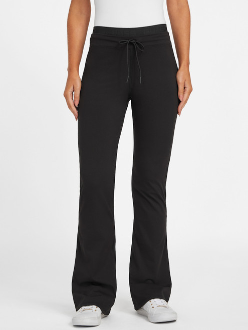 GUESS Livy Flared Leggings BLACK Image 1 GUESS Livy Flared Leggings BLACK Image 1