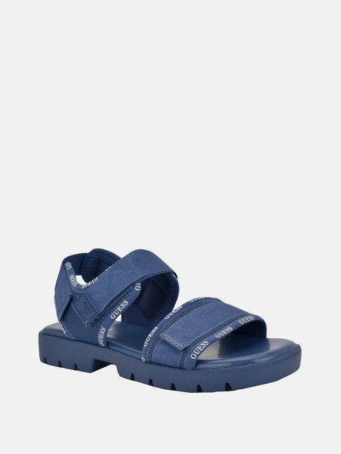 GUESS Haileyy Sporty Lug-Sole Sandals BLUE Image 1 GUESS Haileyy Sporty Lug-Sole Sandals BLUE Image 1