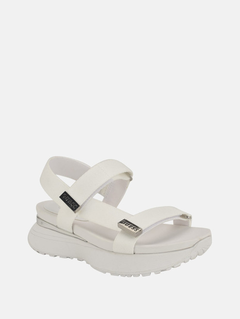 GUESS Tollis Sporty Sandals WHITE Image 1 GUESS Tollis Sporty Sandals WHITE Image 1