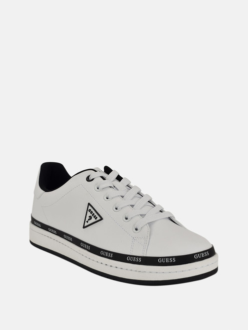 GUESS Lovis Logo Low-Top Sneakers WHITE Image 1 GUESS Lovis Logo Low-Top Sneakers WHITE Image 1