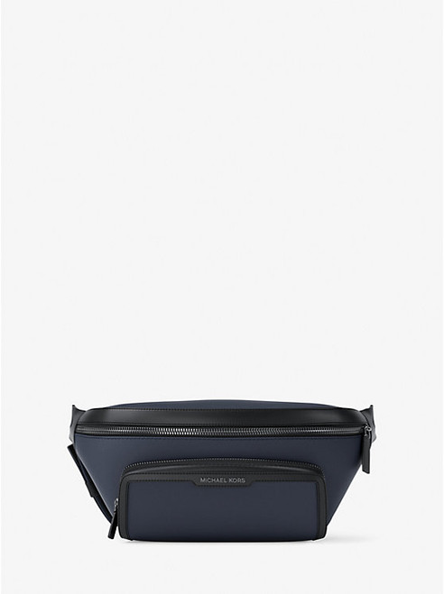 MICHAEL KORS Lautner Nylon Utility Sling Pack NAVY Image 1 MICHAEL KORS Lautner Nylon Utility Sling Pack NAVY Image 1