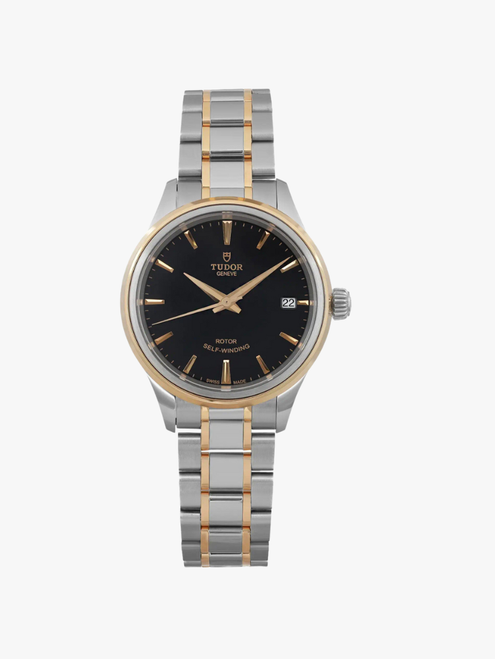 TUDOR Style Automatic Black Dial Ladies Watch TUDOR Style Automatic Black Dial Ladies Watch