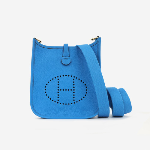 HERMES Evelyne TPM - Bleu Hydra (Pre-owned) HERMES Evelyne TPM - Bleu Hydra (Pre-owned)