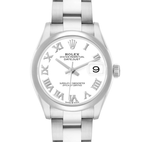 ROLEX Datejust Midsize 31 White Dial Steel Ladies Watch 278240 Image 1 ROLEX Datejust Midsize 31 White Dial Steel Ladies Watch 278240 Image 1