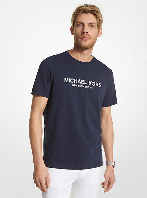 MICHAEL KORS Logo Cotton T-Shirt (@Delhi Studio) MICHAEL KORS Logo Cotton T-Shirt (@Delhi Studio)