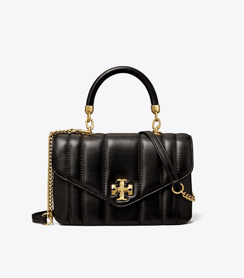 Mini kira chevron leather top handle bag - Tory Burch - Women