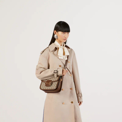 GUCCI Horsebit Small Chain Shoulder Bag