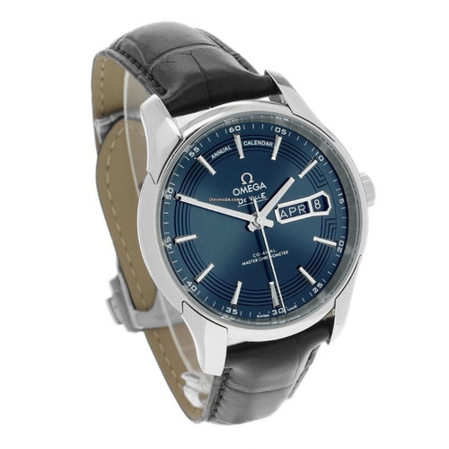 OMEGA De Ville Hour Vision Blue Dial Automatic Men's Watch