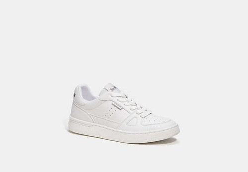 COACH Clip Court Low Top Sneaker OPTIC WHITE Image 1