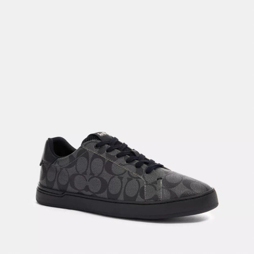 COACH Clip Low Top Sneaker - Charcoal/Black