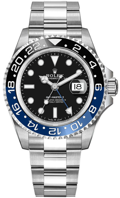 ROLEX Gmt-Master Ii Batman Oyster Men'S Watch 126710Blnr-0003 Image 1 ROLEX Gmt-Master Ii Batman Oyster Men'S Watch 126710Blnr-0003 Image 1