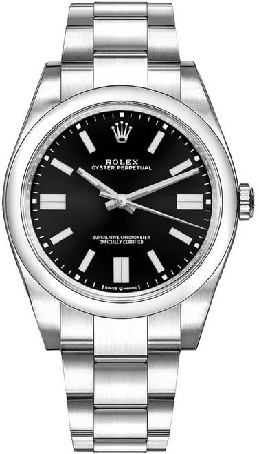 ROLEX Oyster Perpetual 41 Oystersteel Men'S Watch 124300-0002 Image 1