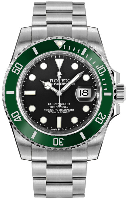 ROLEX Submariner Date Starbucks Green Bezel Men'S Watch 126610Lv-0002 Image 1