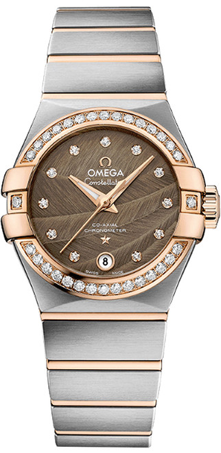 OMEGA Constellation Rose Gold & Steel Women'S Watch 123.25.27.20.63.001 Image 1