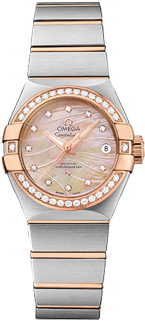 OMEGA Constellation Rose Mother Of Pearl Women'S Watch 123.25.27.20.57.003 Image 1