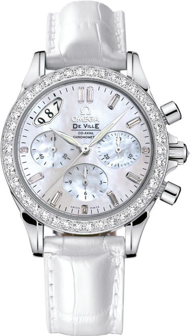 OMEGA De Ville 35mm Diamond Luxury Women's Watch