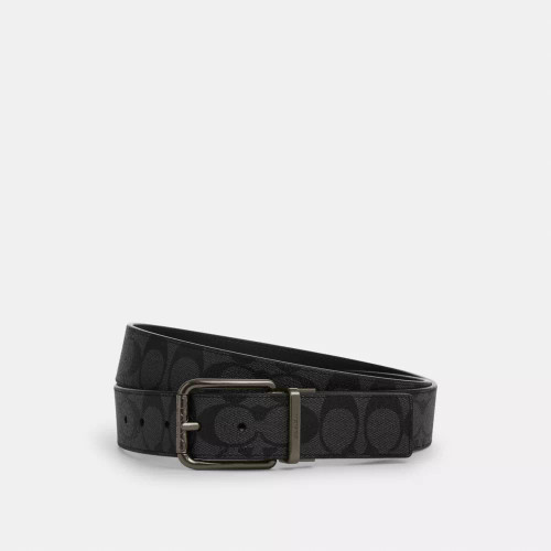 COACH Harness Buckle Cut To Size Reversible Belt, 38 Mm (Arriving In Delhi)