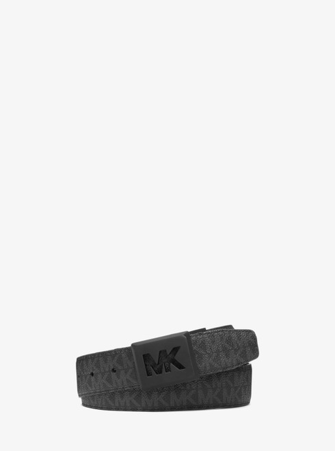  Michael Kors Mens Logo Belt and Billfold 3 in 1 Wallet