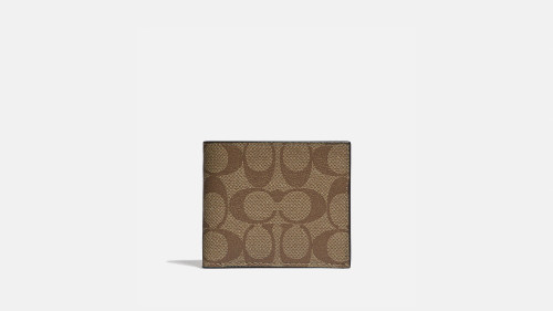 COACH Id Billfold Wallet In Signature Canvas