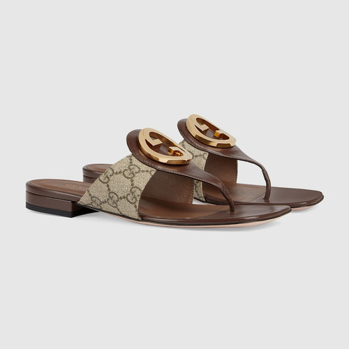 GUCCI Blondie Flip Flops For Women