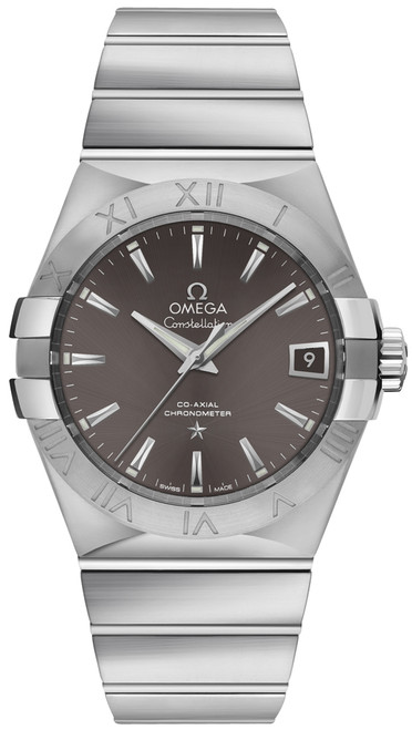 OMEGA Constellation Co-Axial 38Mm Grey Dial Men'S Watch 123.10.38.21.06.001 Image 1