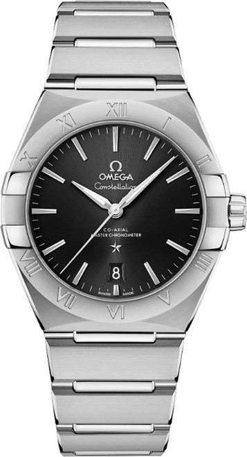 OMEGA Constellation Stainless Steel Black Dial Men'S Watch 131.10.39.20.01.001 Image 1