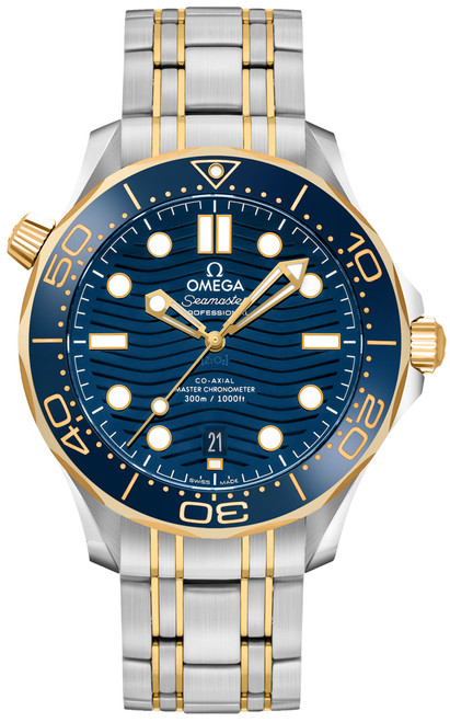 OMEGA Seamaster Blue Dial Men'S Watch 210.20.42.20.03.001 Image 1