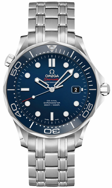 OMEGA Seamaster Blue Dial Men'S Watch 212.30.41.20.03.001 Image 1