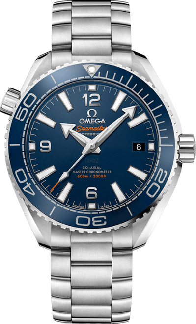 OMEGA Seamaster Planet Ocean Blue Dial Men'S Watch 215.30.40.20.03.001 Image 1