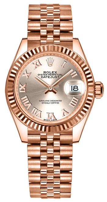 ROLEX Lady-Datejust 28 Sundust Jubilee Bracelet Women
S Watch 279175-0012 Image 1