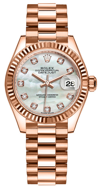ROLEX Lady-Datejust 28 Mother Of Pearl Women
S Watch 279175-0017 Image 1