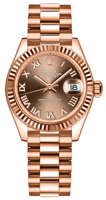 ROLEX Lady-Datejust 28 Roman Numerals Women
S Watch 279175-0014 Image 1