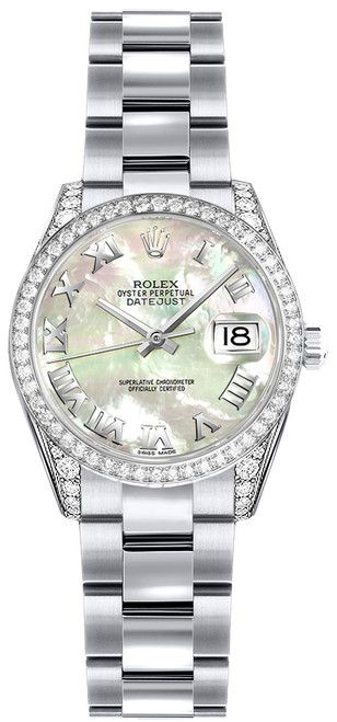 ROLEX Lady-Datejust 26 Mother Of Pearl Roman Women
S Watch 179159 Image 1