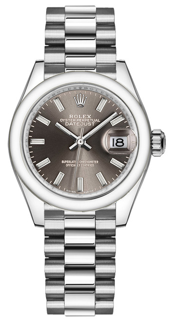 ROLEX Lady-Datejust 28 President Bracelet Women
S Watch 279166-0009 Image 1