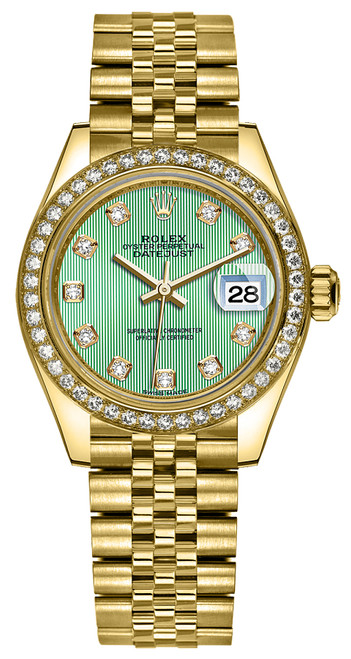 ROLEX Lady-Datejust 28 Gold Watch 279138Rbr-0026 Image 1 ROLEX Lady-Datejust 28 Gold Watch 279138Rbr-0026 Image 1