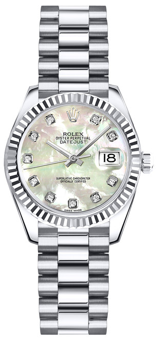 ROLEX Lady-Datejust 26 Solid 18K Gold Women
S Watch 179179 Image 1