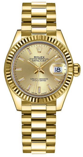 ROLEX Lady-Datejust 28 Index Hour Markers Women
S Watch 279178-0001 Image 1