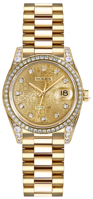 ROLEX Lady-Datejust 26 Solid Gold Watch 179138 Image 1