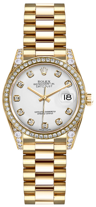 ROLEX Lady-Datejust 26 18K Yellow Gold Diamonds Women
S Watch 179158 Image 1