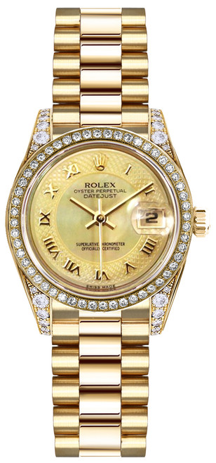 ROLEX Lady-Datejust 26 Diamonds Women'S Watch 179158 Image 1
