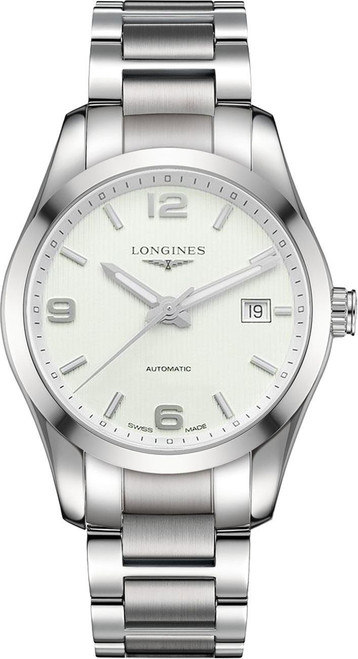 LONGINES Conquest Classic Silver Dial Men'S Watch L2.785.4.76.6 Image 1