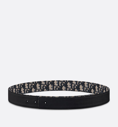 DIOR Reversible Belt Strap Beige and black