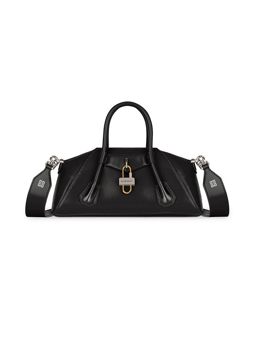 GIVENCHY Mini Antigona Stretch Bag In Box Leather BLACK Image 1