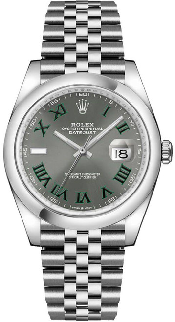 ROLEX Datejust 36 Wimbledon Dial Jubilee Bracelet Unisex Watch 126200-0017 Image 1 ROLEX Datejust 36 Wimbledon Dial Jubilee Bracelet Unisex Watch 126200-0017 Image 1