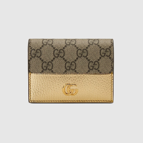 Porte-cartes avec GG en Toile GG Supreme