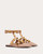 VALENTINO Roman Stud Calfskin Low Ballet Flat